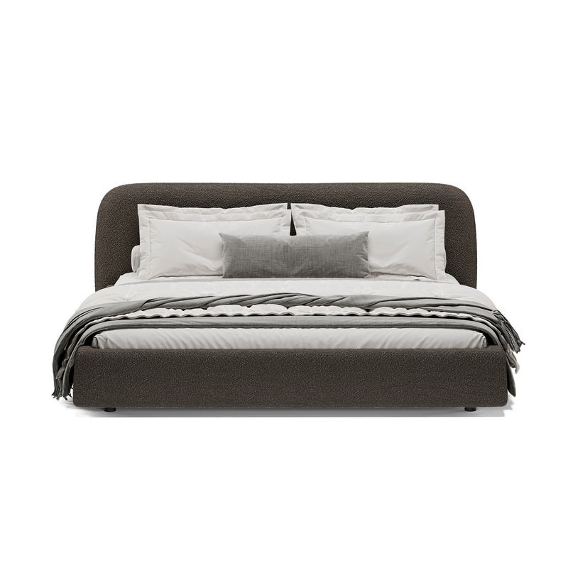 Кровать Лагом букле buckle brown 1.4x2.0