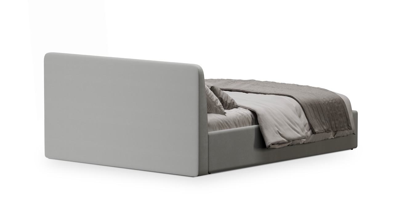 Кровать Симпл 140х200 велюр velutto soft 992